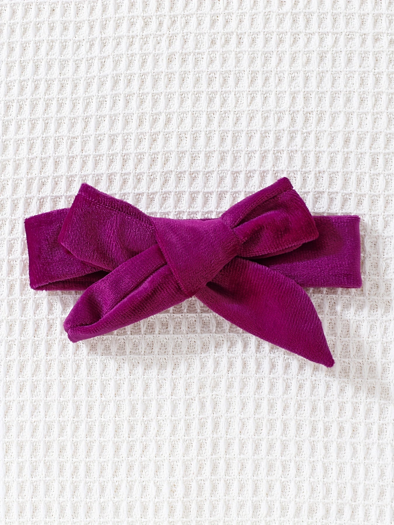 Baby Girls Velvet Puff Sleeve A line Dress