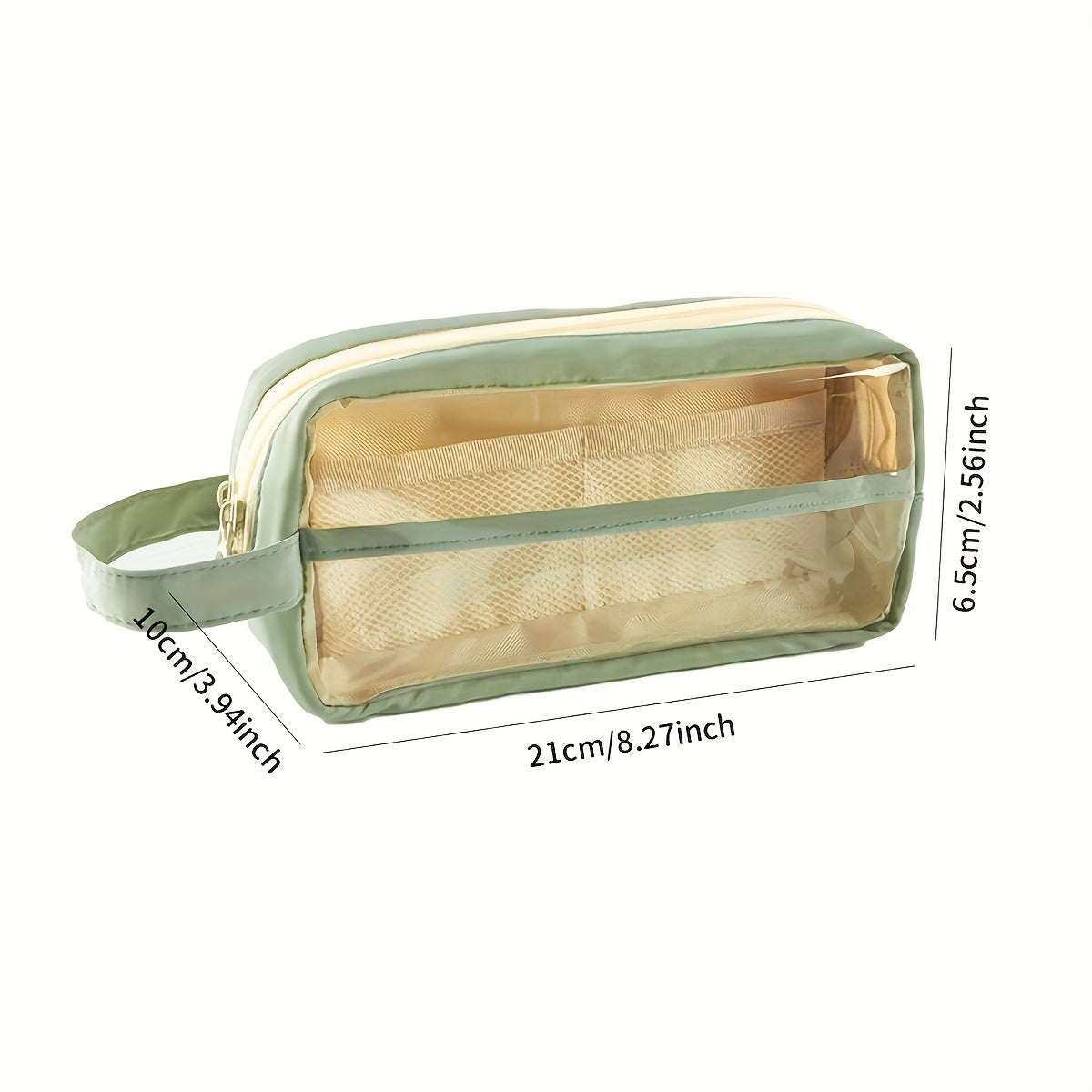 Large Capacity Double Layer Student Stationery Box