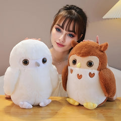 Soft Owl Plush Toy Owl Doll Pillow Birthday Gift Home Decor