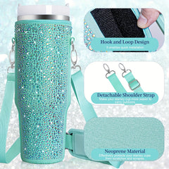 Insulated Water Bottle Carrier Bag For 40oz Bottle