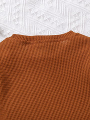 Rainbow Printed Sweatshirt for Kids - Casual Top for Autumn and Winter