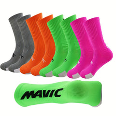 Breathable Mid-calf Socks for Outdoor Running Cycling