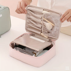 Large Capacity Waterproof Cosmetic Storage Bag Portable Makeup Pouch