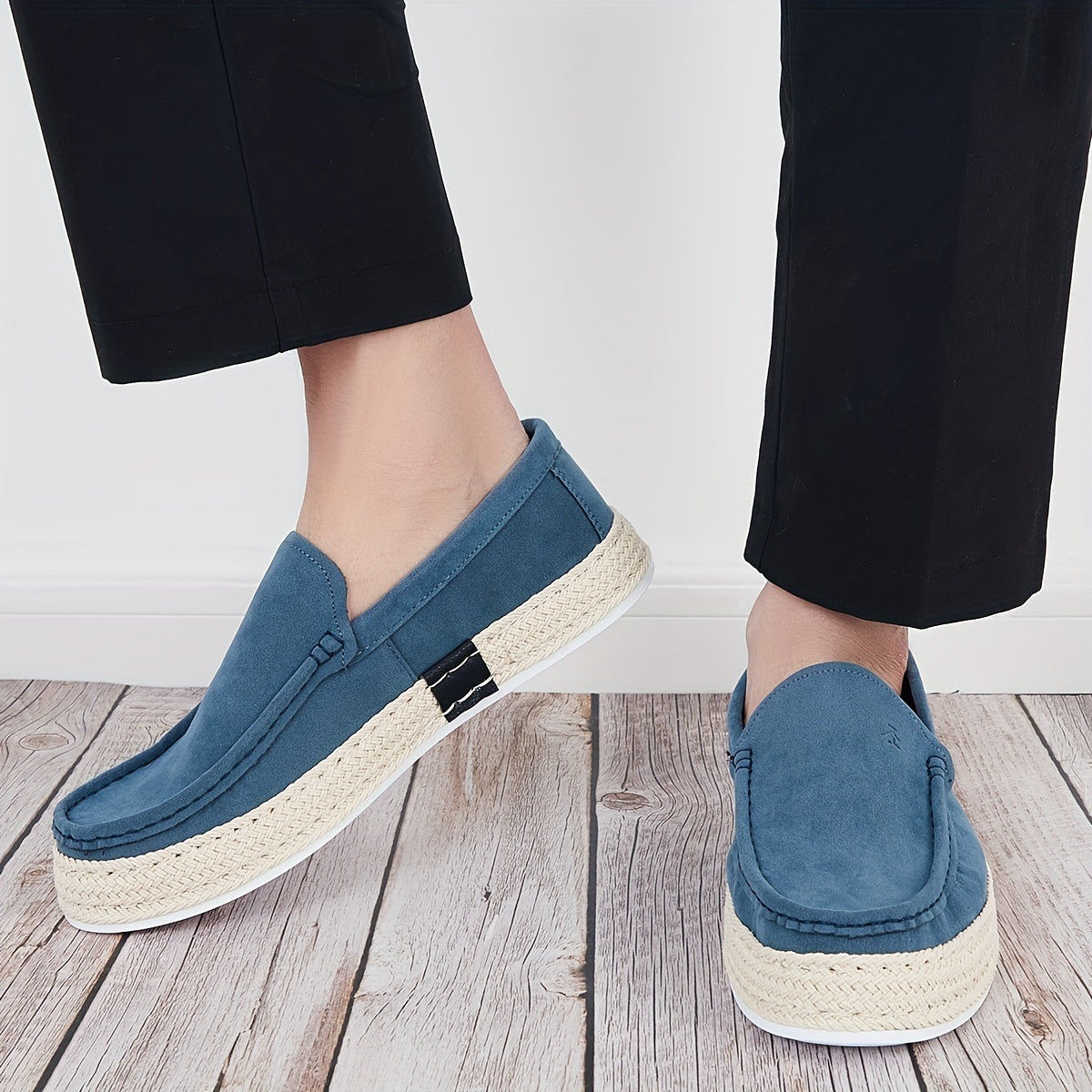 Men's Slip On Loafers Outdoor Anti-skid Flat Shoes