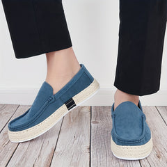 Men's Slip On Loafers Outdoor Anti-skid Flat Shoes