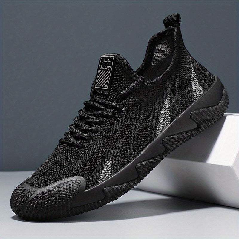 Men's Breathable Sports Shoes Comfortable Non Slip Sneakers for Training