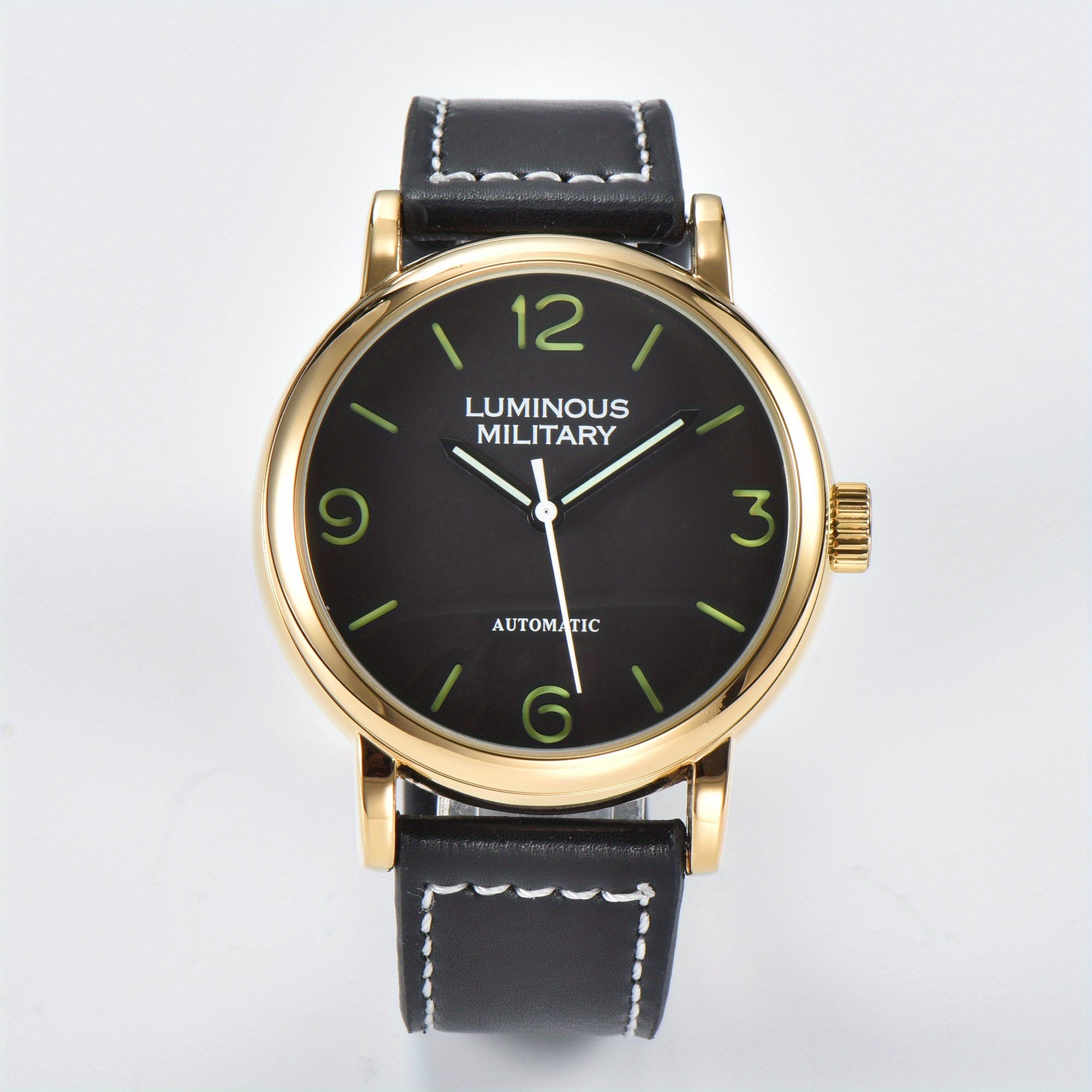 KUERST Teen Watch Automatic Mechanical Night Glow Wristwatch