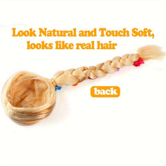 Blonde Princess Wig with Tiara for Girls