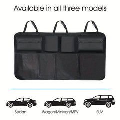 Car Trunk Storage Bag Oxford Cloth Hanging Bag Foldable Debris Storage