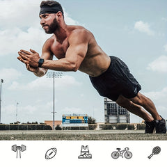 Sweat-absorbing Sports Hairband for Men