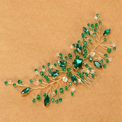 Rhinestone Crystal Hair Comb Bridal Wedding Hair Accessories