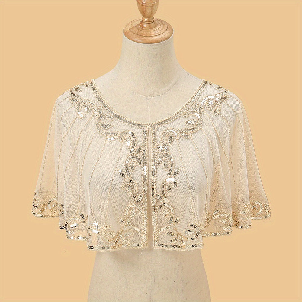 Thin Lace Shawl Striped Short Shawl Wraps Party Evening Dresses Decorative Shawl