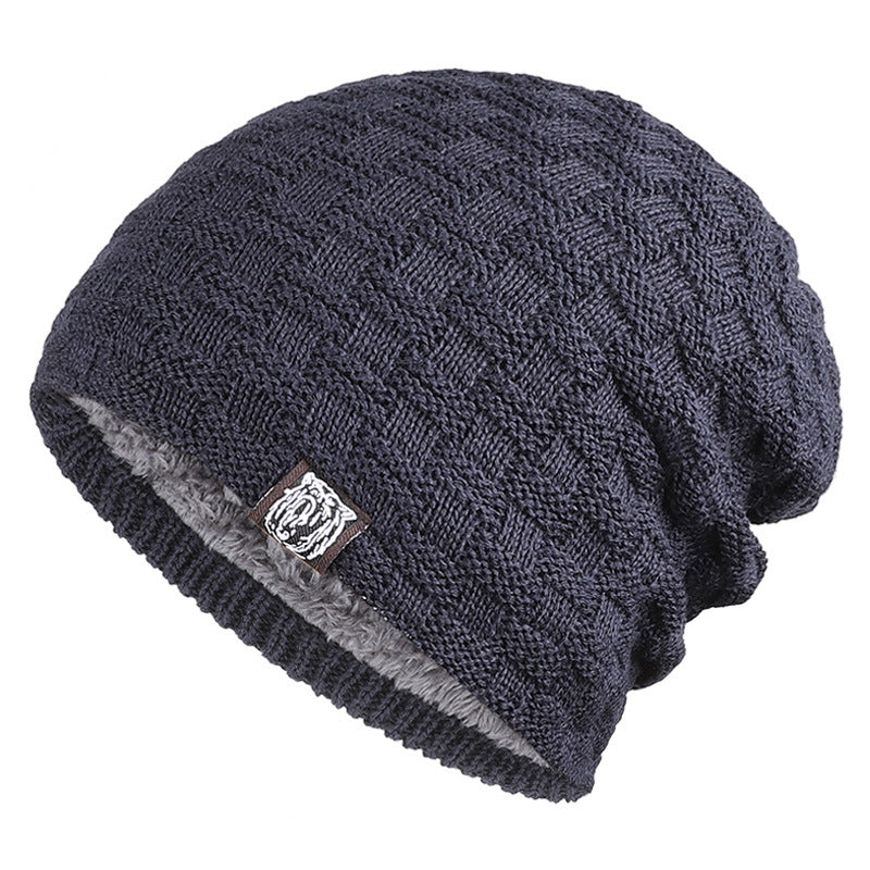 Men's Padded Knitted Cap for Winter