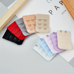 10 Pcs Bra Strap Extenders 2 Hooks Adjustable Bra Band Buckle