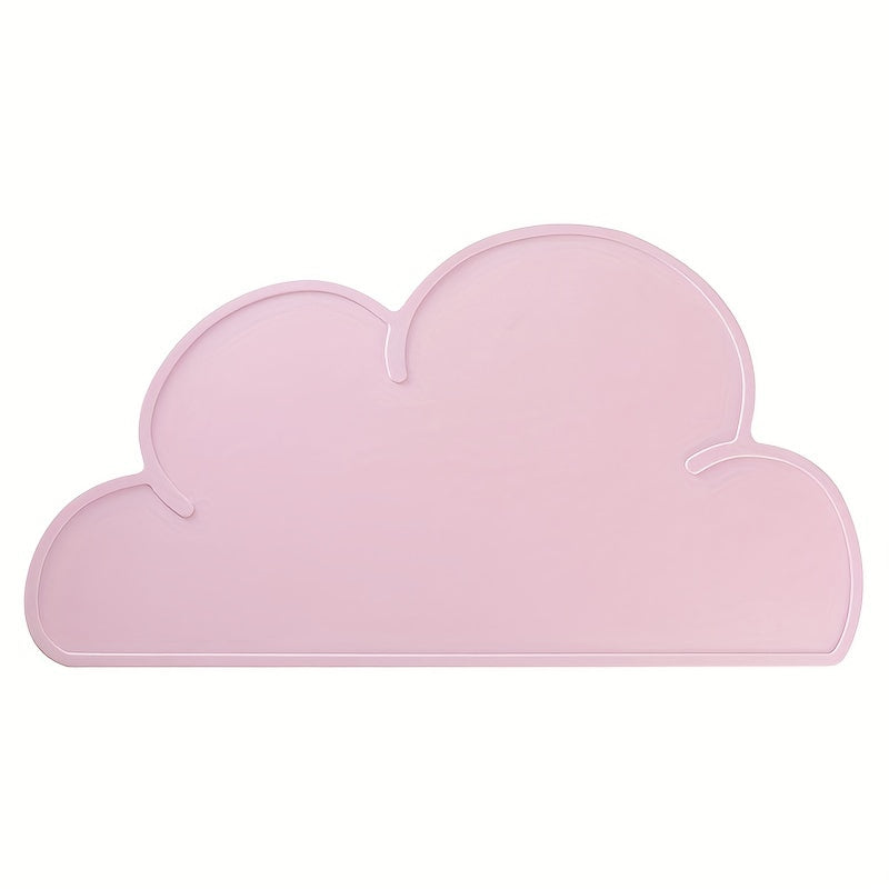 Cloud Style Pet Food Mat Waterproof & Non Slip Silicone Table Mat
