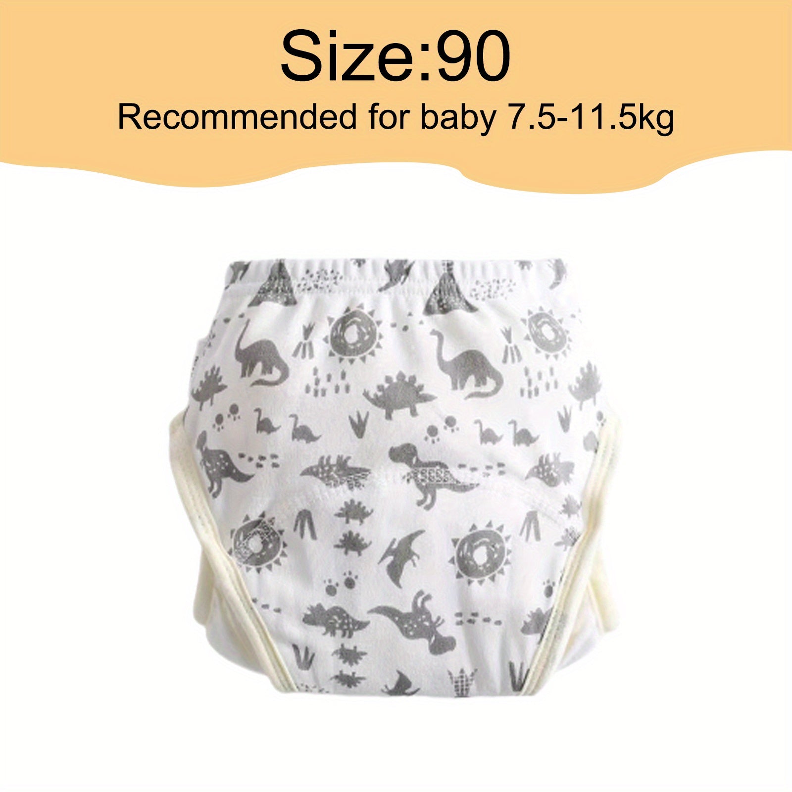 Baby Wing Training Pants For 7-14kg Newborn Baby Waterproof Diaper
