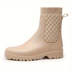 Women's Waterproof Non slip Rain Boots Comfortable Outdoor Shoes