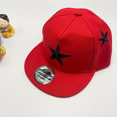 Teen Star Embroidery Adjustable Baseball Cap Sun Protection
