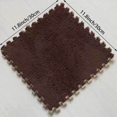 Soft Velvet Foam Floor Mat for Baby's Bedroom - Cozy & Safe