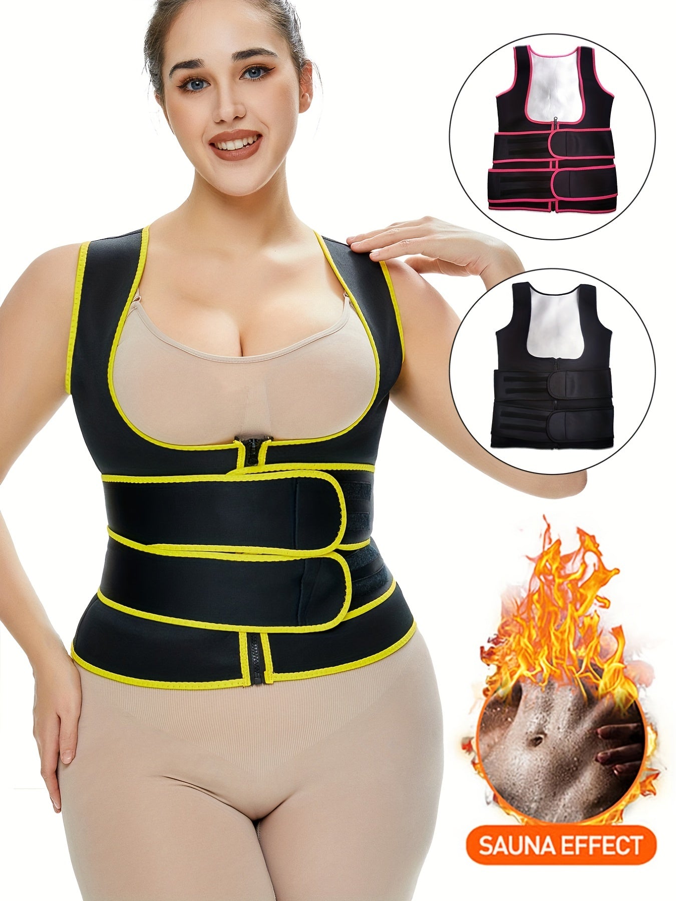 Tape Buckle Breast Lifting Tummy Control Shapewear