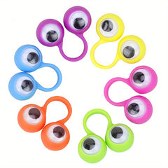30pcs Eye Finger Puppets Eyeball Ring Party Favor Toys For Kids