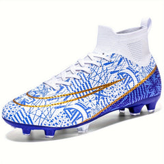 Professional Training Soccer Spikes Cleats Lightweight Non-slip Shoes
