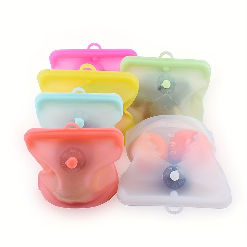 Silicone Baby Food Storage Bag for Fresh & Secure Refrigeration