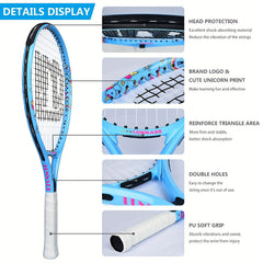 1pc Tennis Racket With Racket Bag for Outdoor Practicing