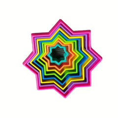 3D Magic Stereoscopic Fidget Toy Star Circle Stacking Toy