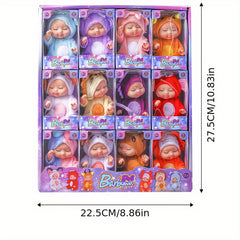 12pcs Princess Doll Twelve Zodiac Signs Theme for Girls and Boys