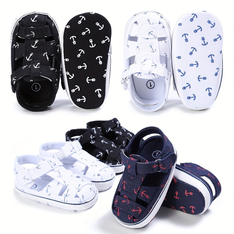 Breathable Baby Boys Sandals Anti Slip Lightweight Comfort Indoor Outdoor