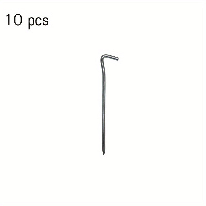 10pcs Tent Nails 7 Inch Garden Camping Awnings Nails