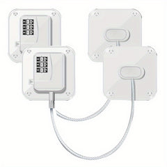Child Safety Window Locks Set of 2 - Baby Proofing Security Locks
