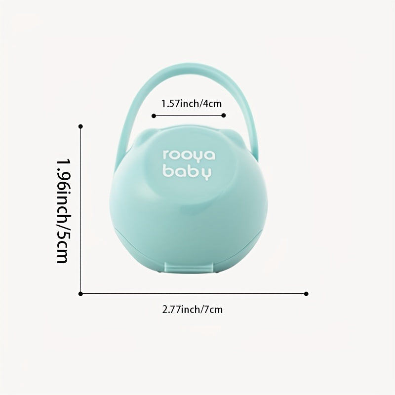 Portable Baby Pacifier Storage Box Dustproof Container