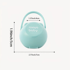 Portable Baby Pacifier Storage Box Dustproof Container