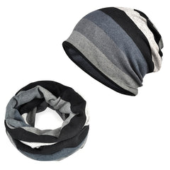 Women Beanies Headwear Knitted Hat Scarf Winter Warm Caps Man Unisex Beanie Hats
