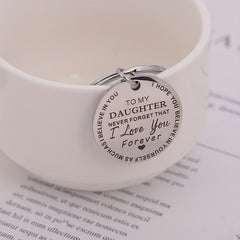 Teen Creative Stainless KeyChain Gift for Son Daughter