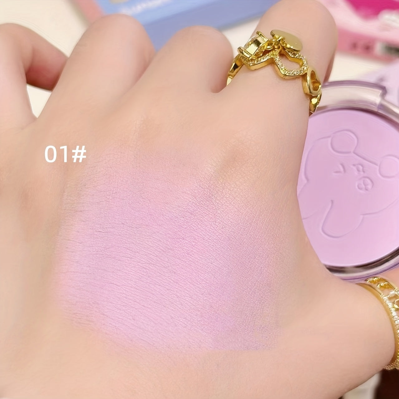 Sunset Beauty Rabbit Love Blush Lightweight Natural Nude Makeup