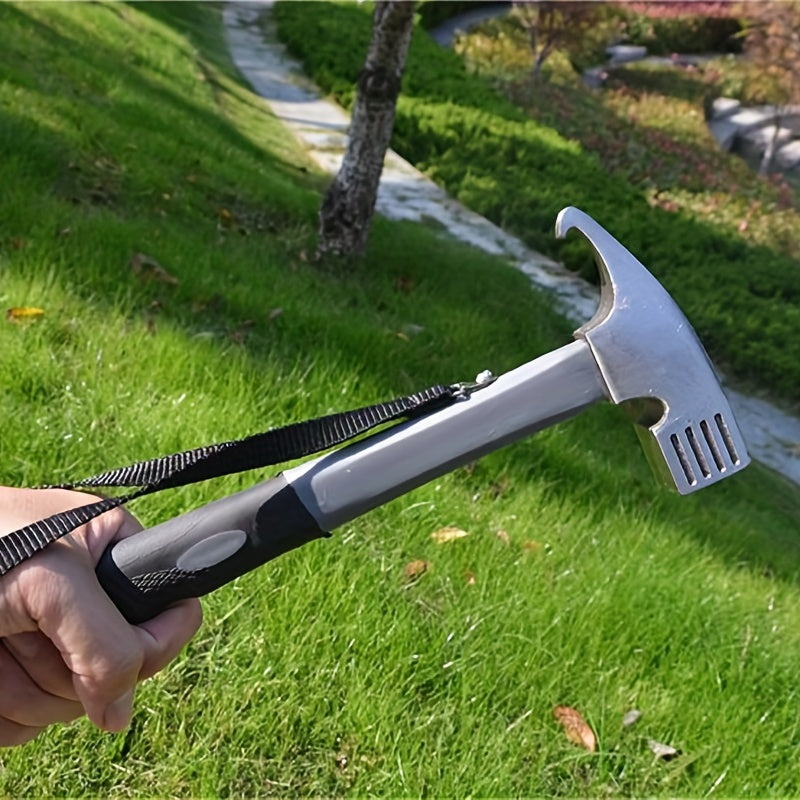 Mini Multitool with Nail Puller Tent Peg Hammer