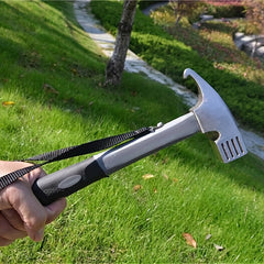 Mini Multitool with Nail Puller Tent Peg Hammer