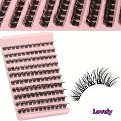 DIY Clusters Lashes 150 120 100 Pcs Lash Extension DD Curling 8 16mm Single