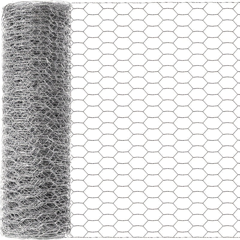 1pc Chicken Wire 34 X 599 Poultry Wire Mesh Galvanized DIY Garden Fence