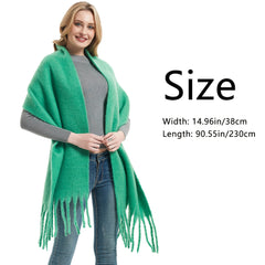 Large Blanket Chunky Oversized Winter Fall Warm Scarf