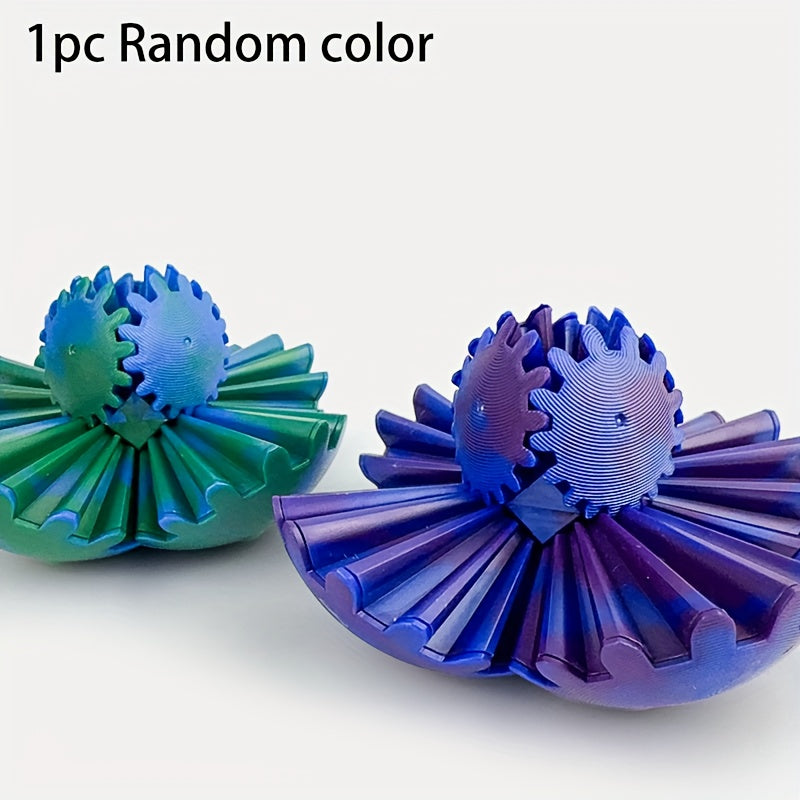 3D Rotating Teeth Ball Desktop Toy for Parties & Home Decor