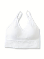 3pcs Girls' Student Chest Wrap Lingerie No Steel Ring Vest Bra
