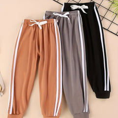 Boys Striped Active Sweatpants 3pcs 1pcs