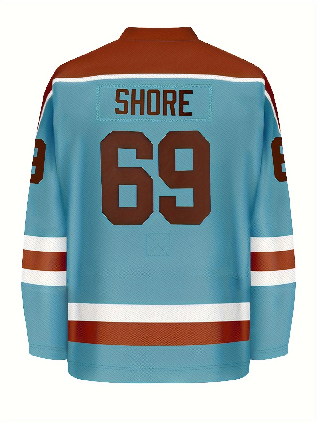 Men's Dog Print Ice Hockey Jersey 69