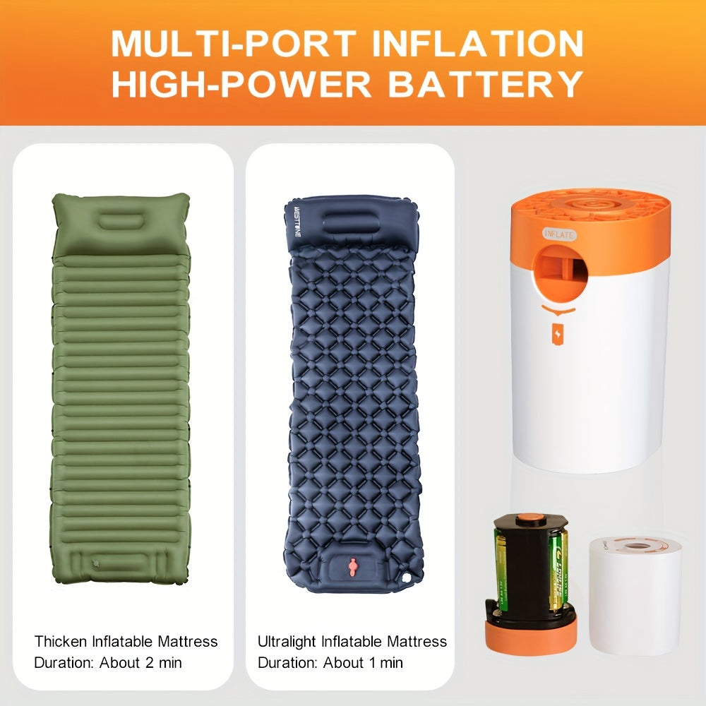 Mini Air Pump & Compressor for Camping Inflatable Equipment