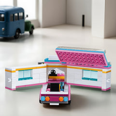 Grain City Dining Car Building Block Set Mini Kitchenware Toys