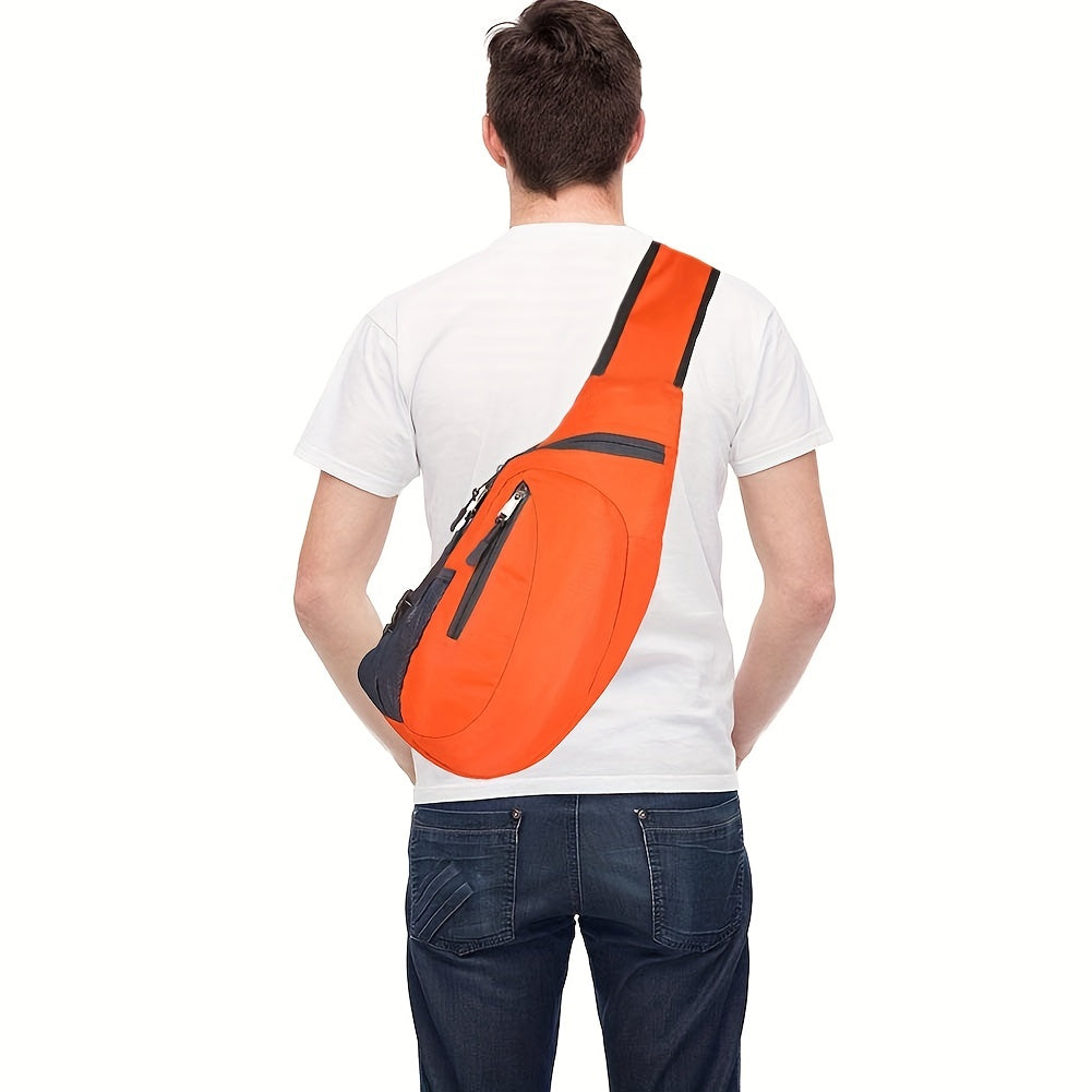 Foldable Sling Bags Lightweight Shoulder Bag for Outdoor Activities